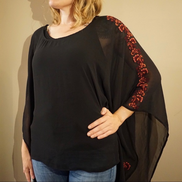 Lane Bryant Tops - LANE BRYANT Sheer Shawl Kimono